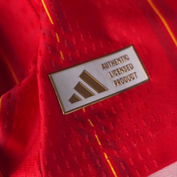 cervená Dres Spain 26 Home Authentic