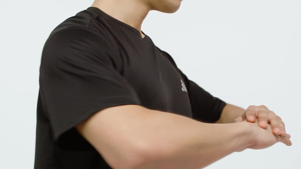 Nero maglietta Abbigliamento Tecnologico