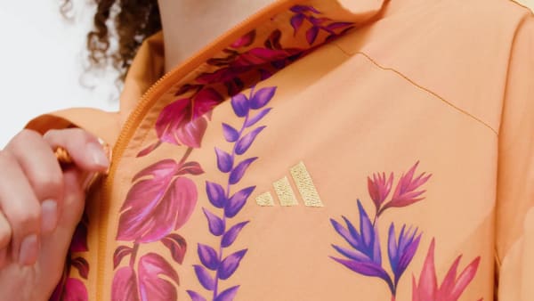 Naranja Chamarra Premium adidas x FARM