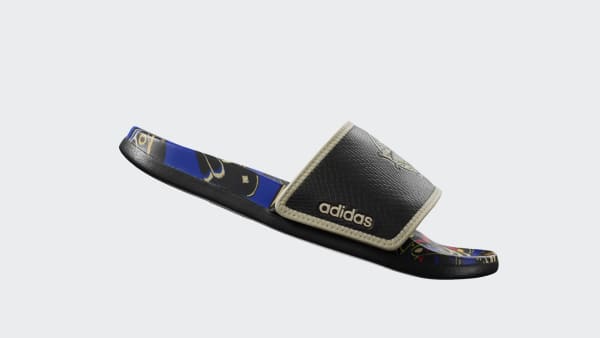 Svart Adilette Comfort Tofflor