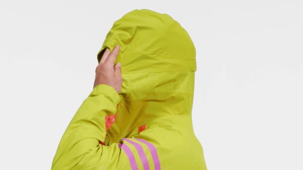 zelená Bunda Terrex Utilitas Rain AW054