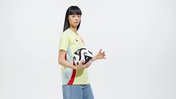 Jaune Maillot Extérieur Espagne 24