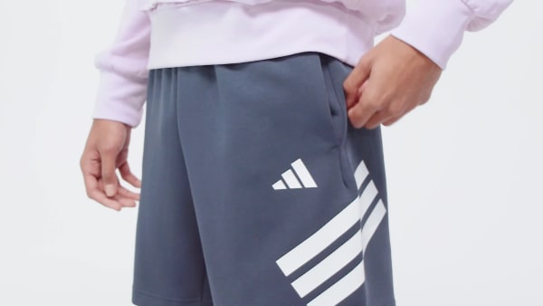 Blue Future Icons 3-Stripes Shorts