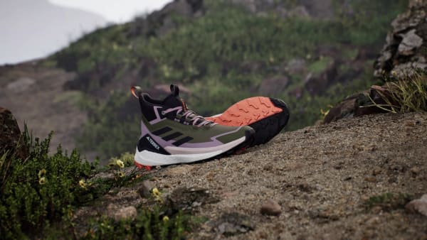 Adidas trekking shoes green on sale