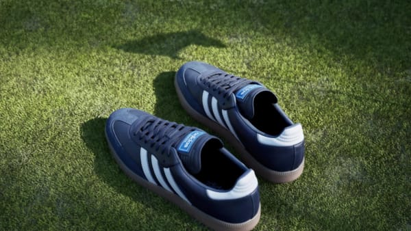 Blau Samba Spikeless Golfschuh