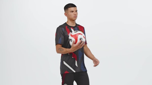 Schwarz Manchester United 24/25 Pre-Match Shirt