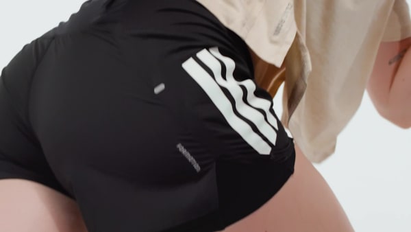 Svart adi365 Formotion 2-i-1-shorts