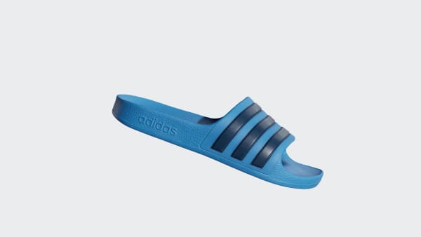 Azul Chancla Adilette Aqua (Niños)