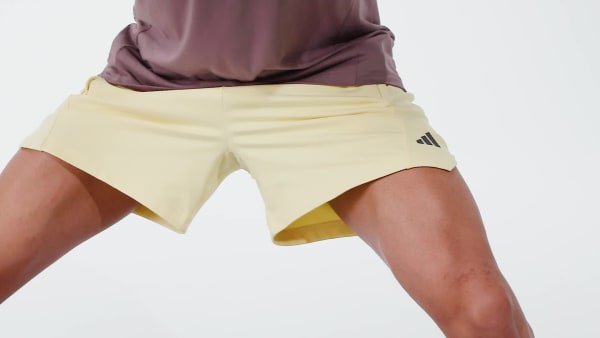 zlutá Designed for Training Yoga Knit Shorts