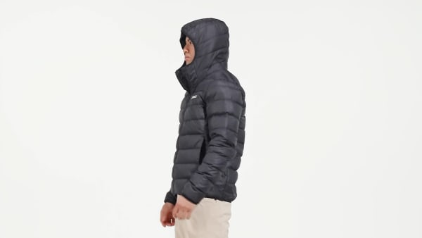 Negro Campera Térmica Ligera Terrex Multi con Capucha