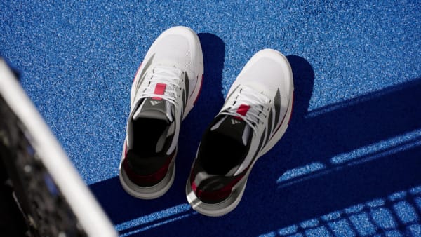 Wit Crazyquick Padelschoenen