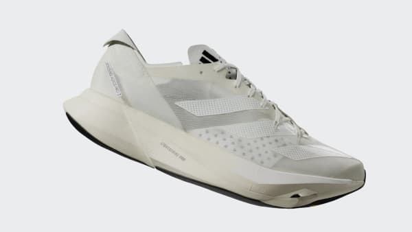 White Adizero Adios Pro 3.0 Shoes