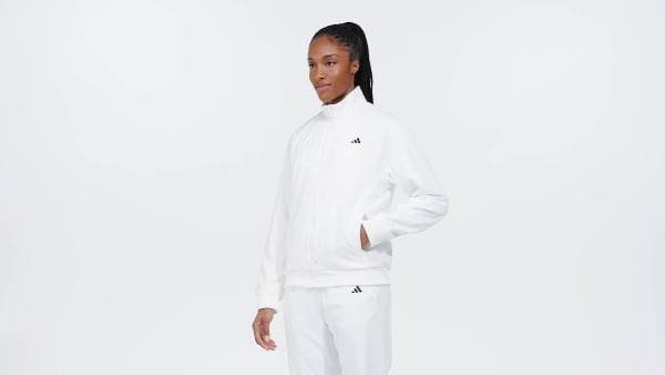 White Tennis Walk-On Jacket