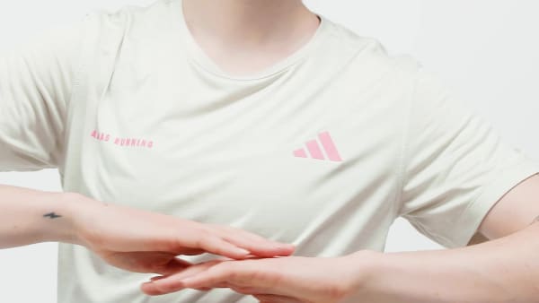Grey Own The Run Melange Tee
