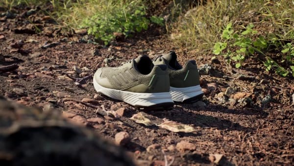 Green Tracefinder Trail Running Shoes
