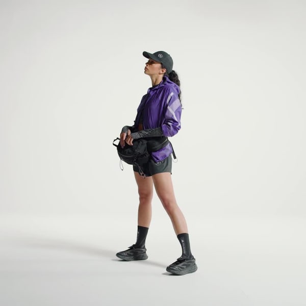 Schwarz adidas by Stella McCartney TruePace Running Shorts