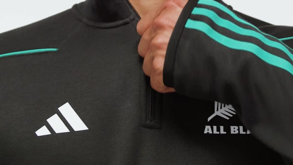 zwart All Blacks Fleece Jack