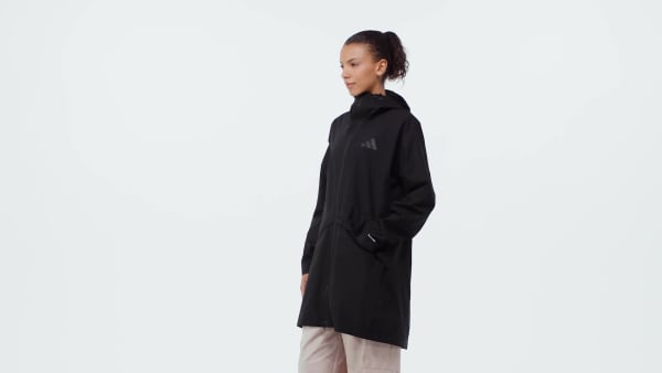 cierna Nepremokavá parka Terrex Multi 2 Layer CLIMAPROOF Rain