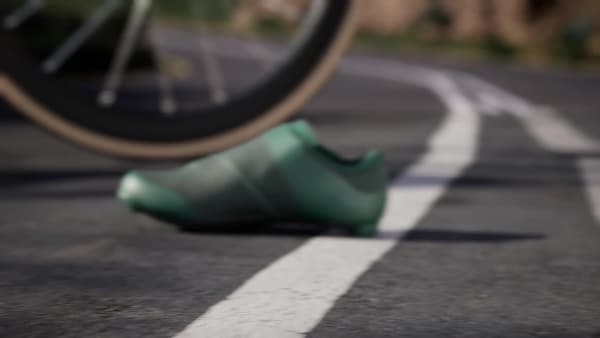 Verde Zapatilla de ciclismo con 3 bandas Tempo Boa