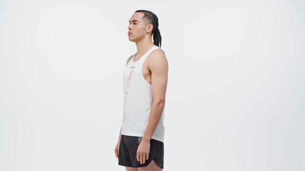 สีขาว เสื้อกล้าม Terrex Xperior