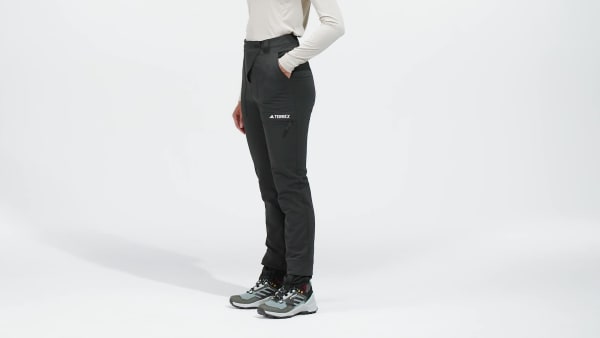 adidas Terrex Yearound Soft Shell Pants Grey