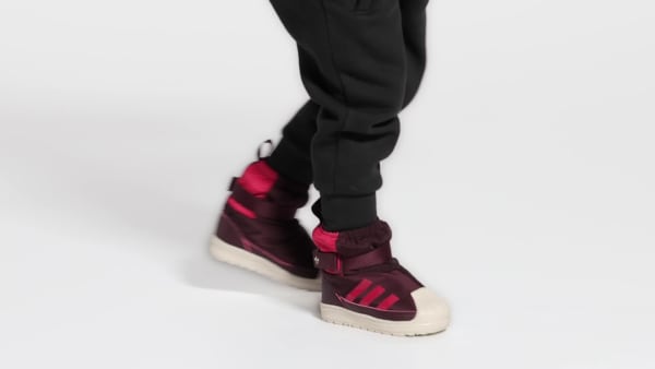 Burgundy Detské tenisky Superstar 360 Boot