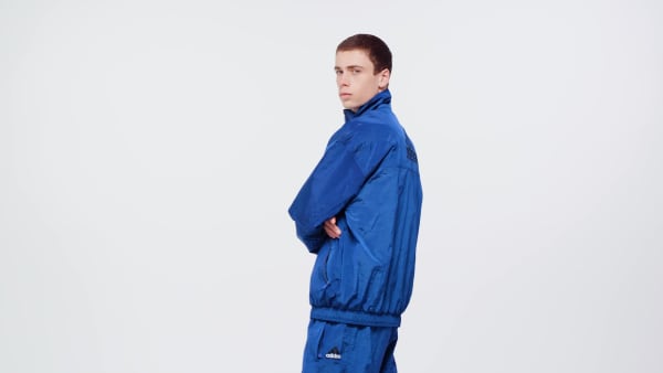 Blau EQT Originals Jacke