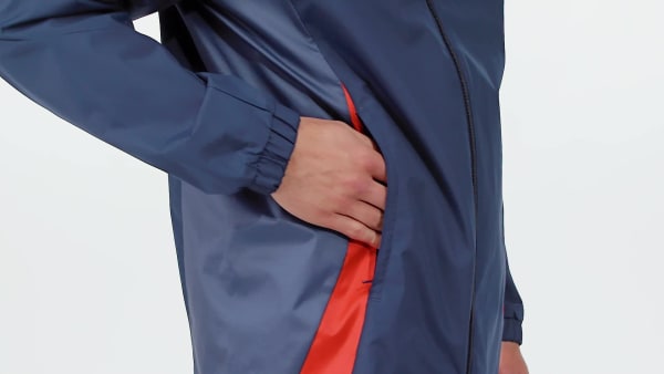 Blauw Manchester United Tiro 24 All-Weather Jack