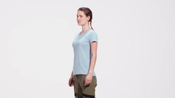 Azul Camiseta Terrex Tivid