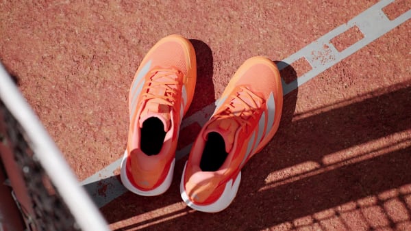 Oranje Adizero Ubersonic 5 Tennisschoenen