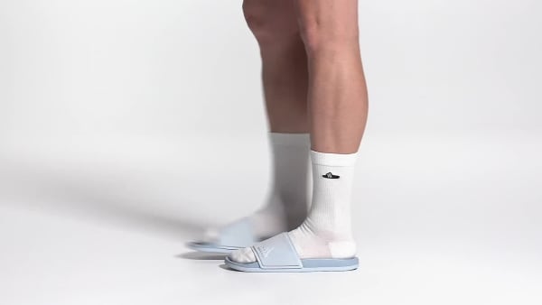 Blue Adilette Comfort Slides