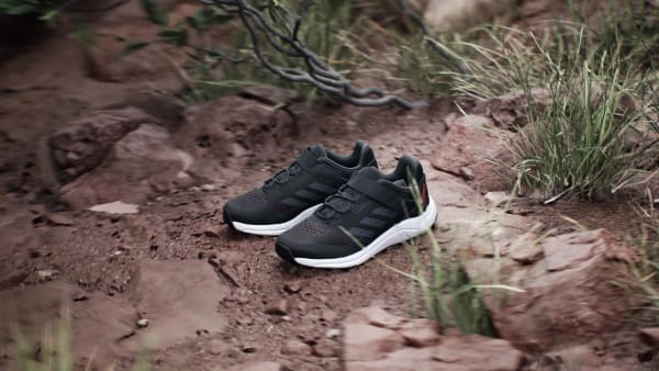 Μαύρο Terrex Agravic Flow Hook-and-Loop Trail Running Shoes