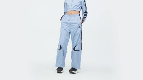 Bleu Pantalon de survêtement oversize Teamgeist Adicolor
