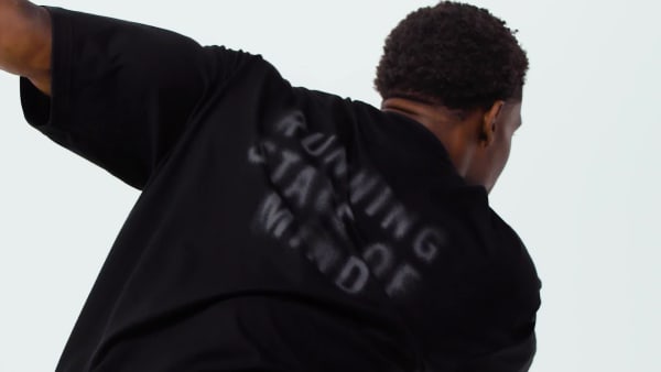 Black adi365 Cheering T-Shirt