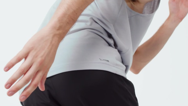 gris T-SHIRT SANS MANCHES WORKOUT ESSENTIALS FEELREADY