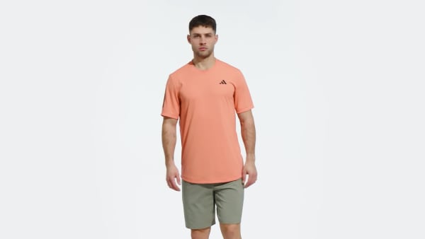 oranje Club 3-Stripes Tennis T-shirt