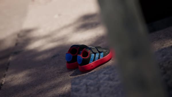 Negro Tenis adidas x Marvel Spider-Man Grand Court Niños