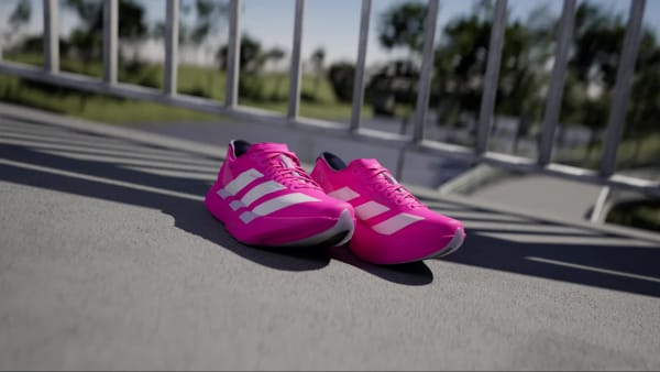 Roze Adizero Adios Pro 4 Schoenen
