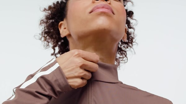 hnědá Sportovní top Hyperglam Training Quarter-Zip