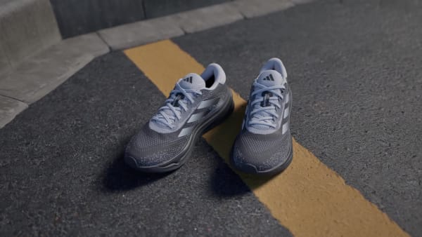 White Supernova Stride Running Shoes