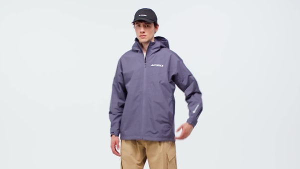 Purple Terrex Xperior 2L GORE-TEX Performance Jacket