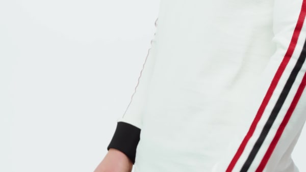 Bialy Koszulka z długim rękawem Manchester United Originals