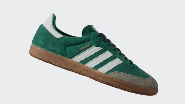 adidas Samba Originals Shoes - Green | Men's Lifestyle | adidas Originals