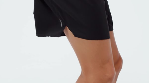 Negro Shorts de running adi365 Essentials