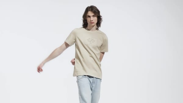 Beige Sportswear Lounge T-Shirt