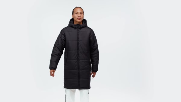 Noir Veste longue Adicolor