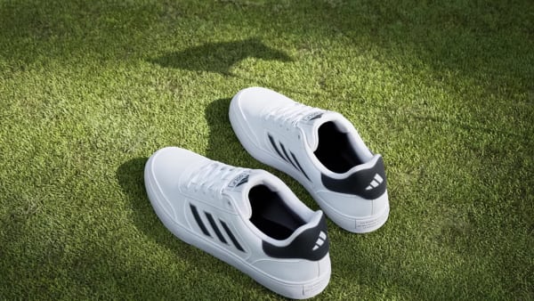 Blanco Calzado de Golf Retrocross 24 Sin Clavos