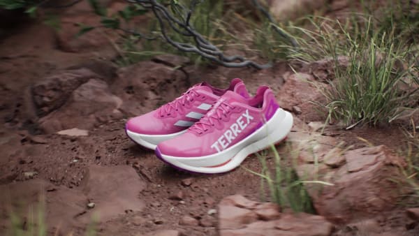 Rosado Zapatillas de Trail Running Terrex Agravic Speed Ultra
