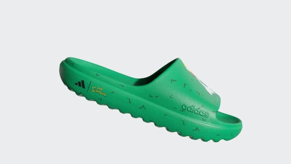สีเขียว รองเท้าแตะ ADIDAS THE SIMPSONS ADILETTE LUMIA