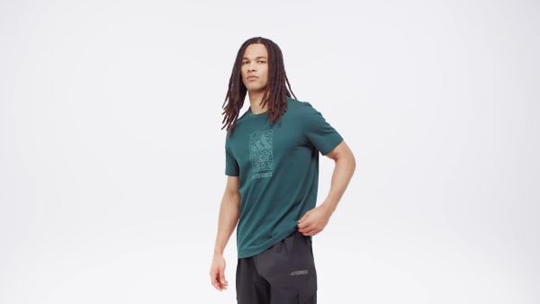★★Adairs★★ TERREX Graphic Tee JN4267 adidas Terrex Graphic T-Shirt - White | adidas UK
